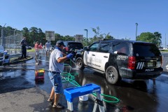 Volunteers-Wash-Police-Cars